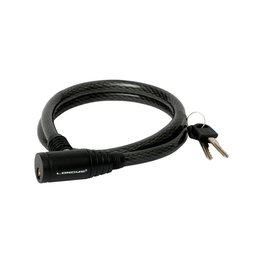 LONGUS zámok na bicykel - KLASIK 10/650mm - čierna