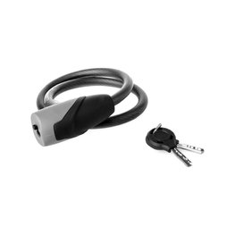 LONGUS zámok na bicykel - SMUR 10/650mm - čierna