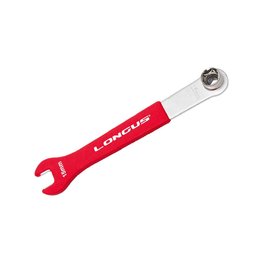 LONGUS kľúč na pedále - PREDAL - červená