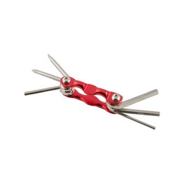 LONGUS multikľúč - WAVE 6 - červená