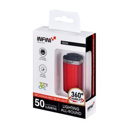 INFINI zadné svetlo - TRON - čierna