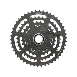 SHIMANO kazeta - CASSETTE LG400 9 11-46 - čierna