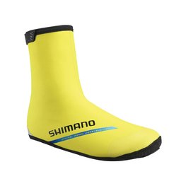 SHIMANO Cyklistické návleky na tretry - XC THERMAL - žltá