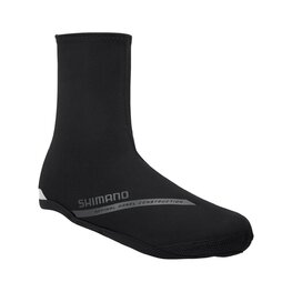 SHIMANO Cyklistické návleky na tretry - DUAL SOFTSHELL - čierna