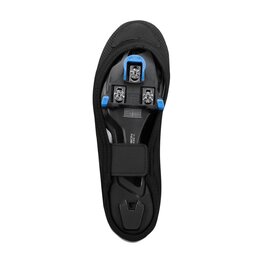 SHIMANO Cyklistické návleky na tretry - DUAL SOFTSHELL - čierna