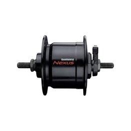 SHIMANO predný náboj s dynamom - DHC3000 36 - čierna