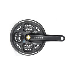 SHIMANO kľuky s prevodníkom - ALTUS M311 170mm 42/32/22 - čierna