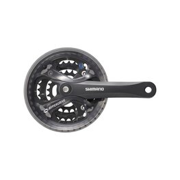 SHIMANO kľuky s prevodníkom - ACERA 175mm 48/38/28 - čierna