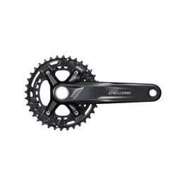 SHIMANO kľuky s prevodníkom - DEORE M4100 175mm 36/26 - čierna