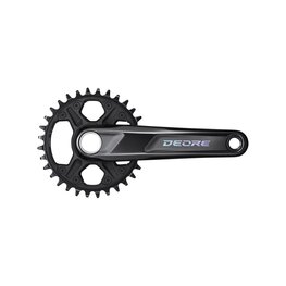 SHIMANO kľuky s prevodníkom - DEORE M6100 170mm 32 - čierna