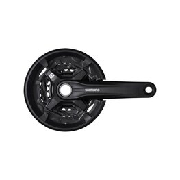 SHIMANO kľuky s prevodníkom - ALTUS M210 175mm 44/32/22 - čierna