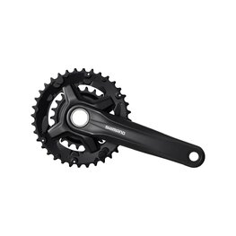 SHIMANO kľuky s prevodníkom - ALTUS M210 175mm 36/22 - čierna