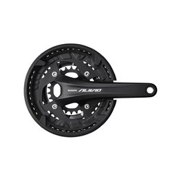 SHIMANO kľuky s prevodníkom - ALIVIO T4060 175mm 44/32/22 - čierna