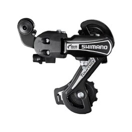 SHIMANO prehadzovačka - TOURNEY TY21 - čierna