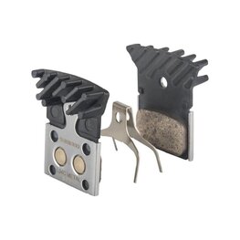 SHIMANO brzdové platničky - BRAKE PADS L04C - strieborná