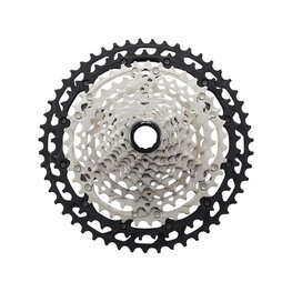 SHIMANO kazeta - DEORE XT M8100 12 10-45 - strieborná/čierna