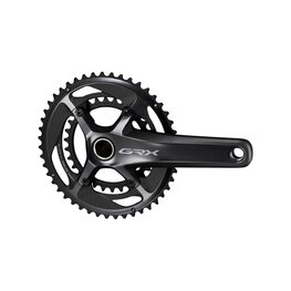 SHIMANO kľuky s prevodníkom - GRX RX810-2 175mm 48/31 - čierna