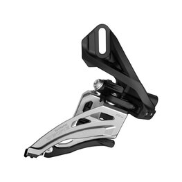 SHIMANO prešmyk - DEORE M4100 SIDE SWING D-TYPE - strieborná/čierna