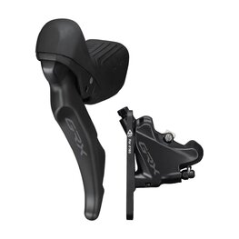 SHIMANO radenie - DUAL CONTROL GRX L 2x12 - čierna