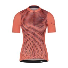 SHIMANO Cyklistický dres s krátkym rukávom - COLORE - ružová