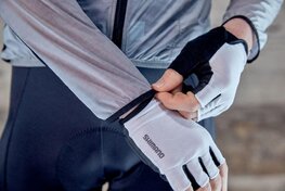 SHIMANO Cyklistická vetruodolná bunda - BEAUFORT WINDBREAKER LIGHT - šedá