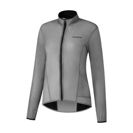 SHIMANO Cyklistická vetruodolná bunda - SUMIRE WINDBREAKER LIGHT - šedá