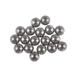 SHIMANO guličky - BULLETS 1/4" - strieborná