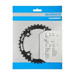 SHIMANO prevodník - DEORE M590 36 - čierna
