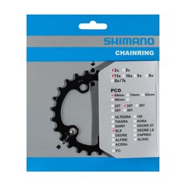 SHIMANO prevodník - SLX M7000 24 - čierna