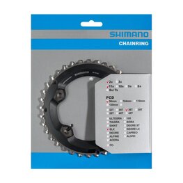 SHIMANO prevodník - SLX M7000 36 - čierna