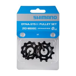 SHIMANO kladky pre prehadzovačku - PULLEYS RD-M8000 - čierna
