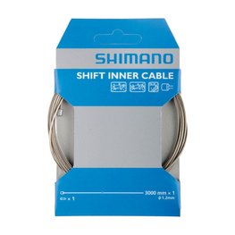 SHIMANO radiace lanko - CABLE MTB/ROAD 1,2x3000mm - strieborná