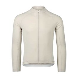 POC Cyklistický dres s dlhým rukávom zimný - THERMAL LITE - béžová