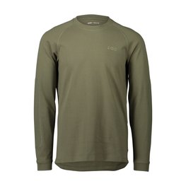 POC Cyklistický dres s dlhým rukávom letný - POISE CREW - zelená