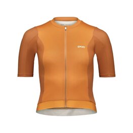 POC Cyklistický dres s krátkym rukávom - W'S CADENCE - hnedá