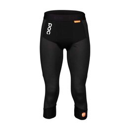 POC Cyklistické spodky - RESISTANCE LAYER TIGHTS - čierna/oranžová