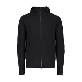 POC mikina - MERINO ZIP HOOD - čierna