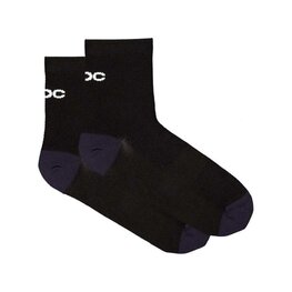 POC Cyklistické ponožky klasické - CADENCE ROAD AIR SOCKS - čierna