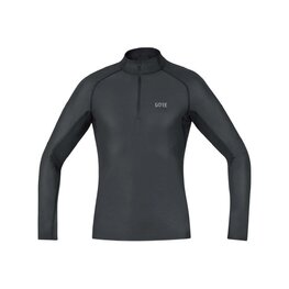 GORE Cyklistické tričko s dlhým rukávom - M GWS BL THERMO TURTLENECK - čierna
