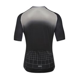 GORE Cyklistický dres s krátkym rukávom - GRID FADE 2.0 - čierna/šedá