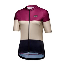 SPIRIT STRIPES - fialová/čierna/béžová