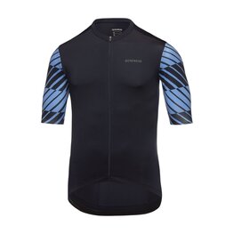 GORE Cyklistický dres s krátkym rukávom - SWIFTRIDE OPTICAL - čierna/modrá