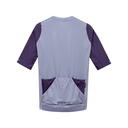 GORE Cyklistický dres s krátkym rukávom - DISTANCE 2.0 - modrá/fialová