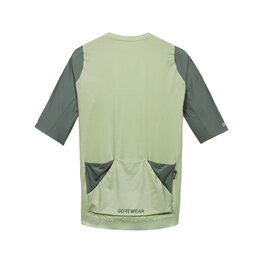 GORE Cyklistický dres s krátkym rukávom - DISTANCE 2.0 - zelená