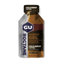 GU Cyklistická výživa - ROCTANE ENERGY GEL 32 G COLD BREW COFFEE