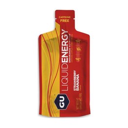 GU Cyklistická výživa - LIQUID ENERGY GEL 60 G STRAWBERRY/BANANA