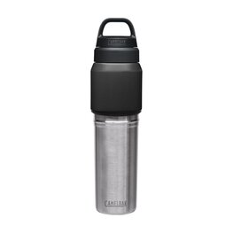 CAMELBAK Cyklistická fľaša na vodu - MULTIBEV VACUUM STEINLESS 0,65L/0,5L - čierna