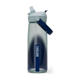 CAMELBAK Cyklistická fľaša na vodu - THRIVE FLIP STRAW 0,75L - modrá/transparentná