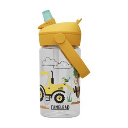 CAMELBAK Cyklistická fľaša na vodu - THRIVE FLIP STRAW KIDS 0,4l - transparentná/žltá