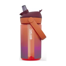 CAMELBAK Cyklistická fľaša na vodu - THRIVE FLIP STRAW KIDS 0,4 l - oranžová/viacfarebná